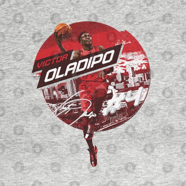 Victor Oladipo Miami City Emblem by Buya_Hamkac